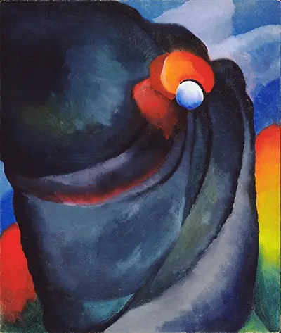 Lake George, Coat and Red Georgia O'Keeffe